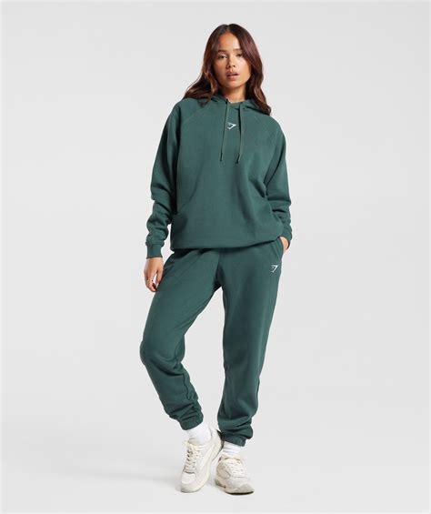 Gymshark Training Fleece Joggers Fog Green Gymshark
