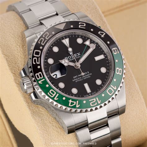 Pre Owned Rolex Gmt Master Ii Lefty Destro 126720vtnr