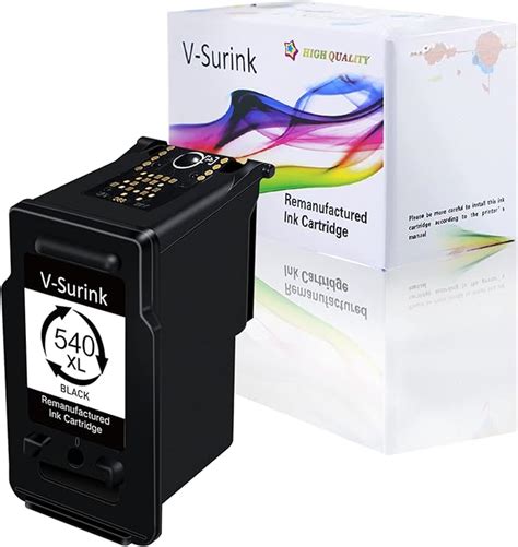 V Surink Cartouche D Encre 540xl Noire Remplacement Des Cartouches D