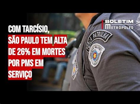 Tarc Sio S O Paulo Tem Alta De Em Mortes Por Pms Em Servi O