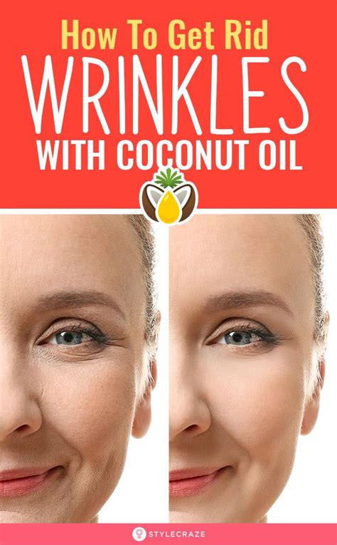 How To Get Rid Of Wrinkles Using Coconut Oil Wrinkles Rid Wrinkles