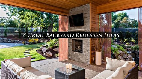 8 Great Backyard Redesign Ideas to Try Out Today – The Pinnacle List