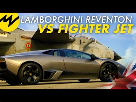 Lamborghini Reventon Vs Fighter Jet YouTube