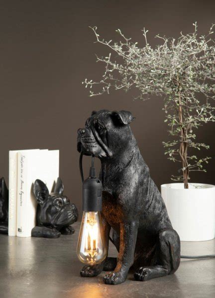 Bordslampa Sittande Hund