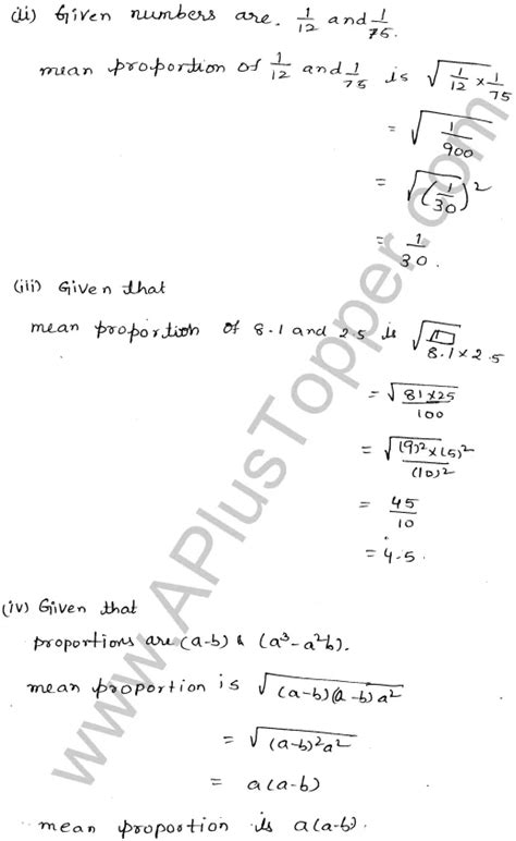 Ml Aggarwal Icse Solutions For Class Maths Ch Ratios And