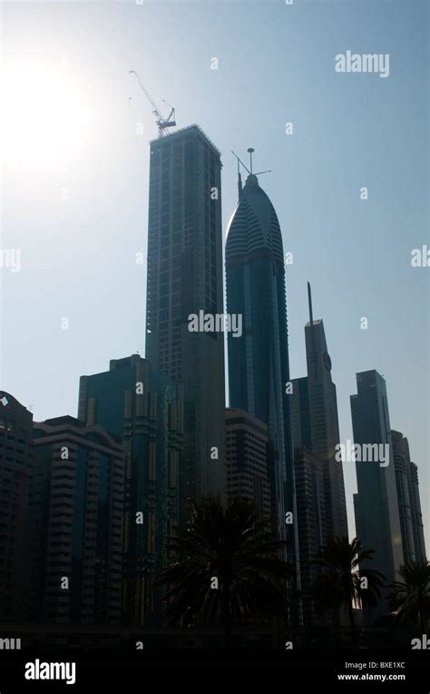 skyscrapers in Dubai Stock Photo - Alamy