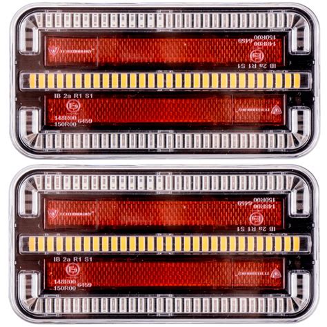 Lampa Tylna Przyczepy Zespolona Led V V Para Lewa Prawa