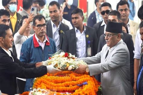 Nepal Leaders Pay Tribute To Former House Speaker Day Of Mourning