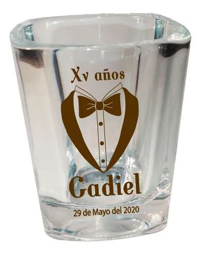 100 Tequileros Cuadrado 2 Oz Personalizados Bodas Xv Años