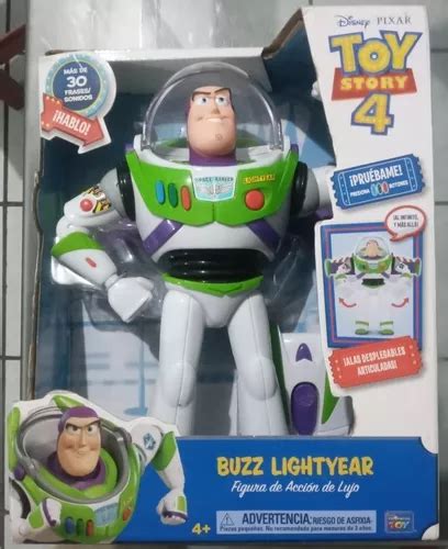 Buzz Lightyear Figura De Acci N Original Frases Con Alas Meses Sin