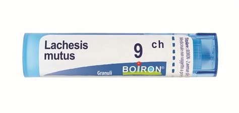 Boiron Lachesis Mutus 9ch Granuli Tubo Multidose Top Farmacia