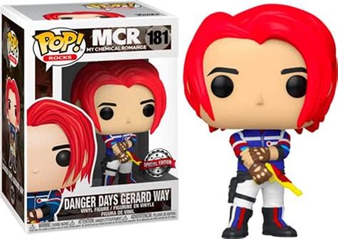 Funko Pop Danger Days Gerard Way Hot Topic Exclusive Statues