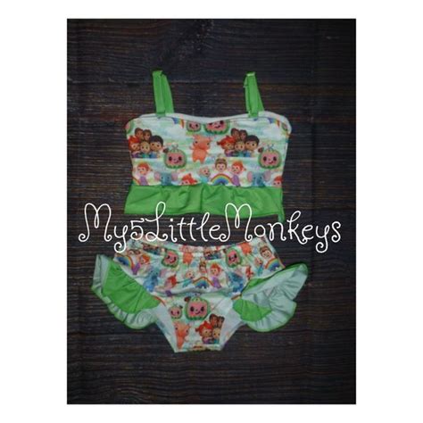 Swim Boutique Cocomelon Ruffle Bikini Swimsuit Poshmark