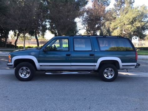 1993 Chevrolet Chevy Suburban 2500 Silverado 4x4 V8 454 No Rust California Classic Chevrolet