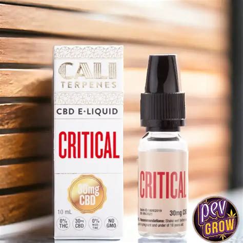 Compra Critical E Liquid Cbd De Cali Terpenes Barato En Pev