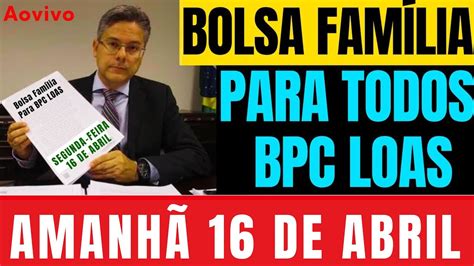 Surpresa Amanha Dia Para Bpc Loas Bolsa Fam Lia Valor Maior Na Conta