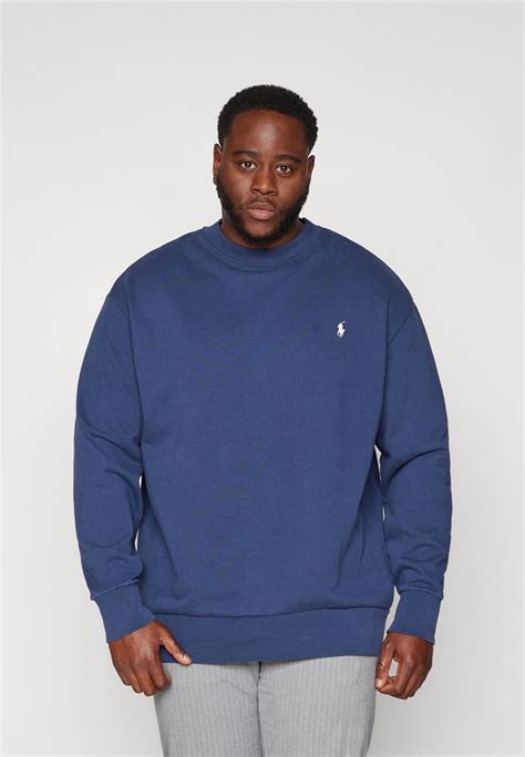 Polo Ralph Lauren Big And Tall Long Sleeve Sweatshirt Cruise Navy