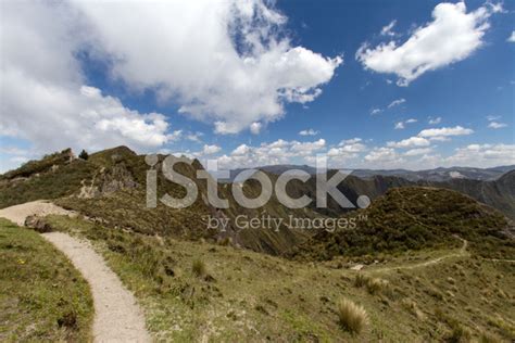 Crater Lake Quilotoa Volcano Stock Photo | Royalty-Free | FreeImages