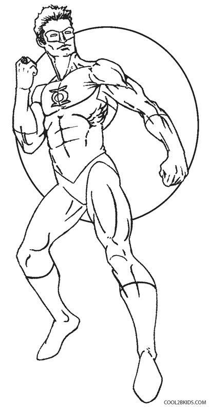 Red Lantern Coloring Pages