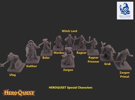 Heroquest Special Characters Upgrades Etsy