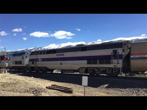 Westbound California Zephyr Passes Vasquez Crossing In Winter Park