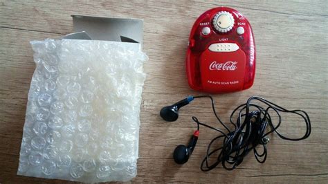 Vintage Coca Cola Radio Auto Scan Retro Etsy