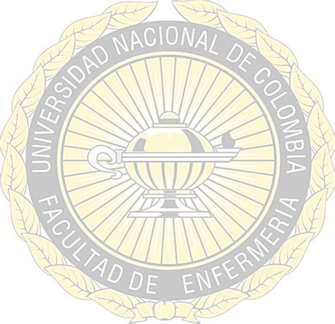 Escudo Facultad De Enf Unal Enfermería Racional