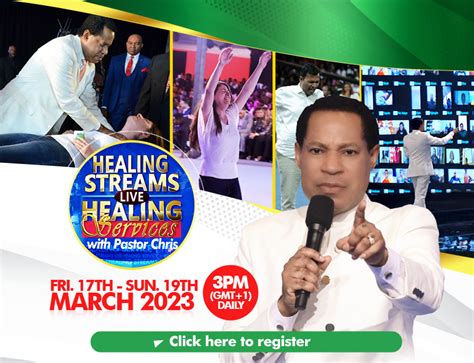 Healing Streams Live Healing Services With Pastor Chris