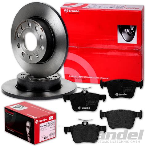 Brembo Bremsscheiben Bel Ge Hinten Vw Golf Passat G Tiguan