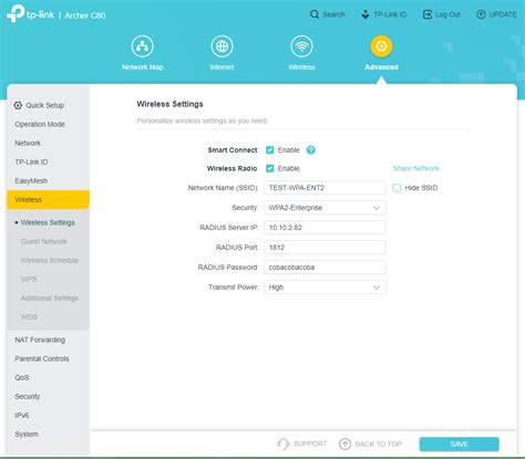 TP-Link archer c80 authenticate to freeradius WPA Enterprise - Home ...