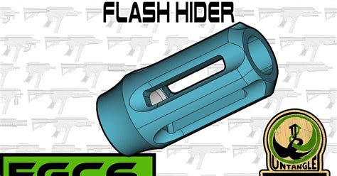 FGC 6 FGC 9 MKII Stingray Flash Hider 14mm CCW For Airsoft By