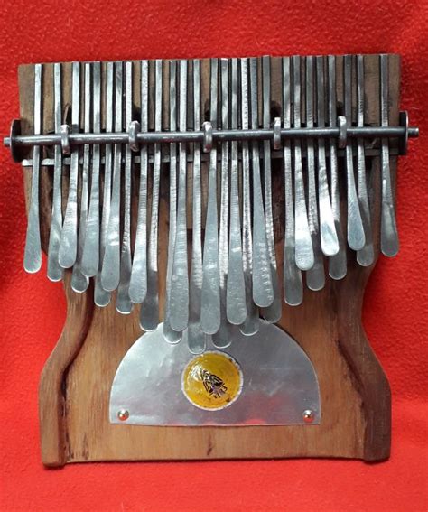 27 Key Chromatic Kalimba In F Handmade African Juma Instruments