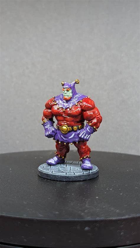 3d Printable Half Orc Jester By Stonehaven Miniatures