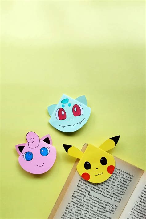 Pokemon Corner Bookmarks Frugal Mom Eh