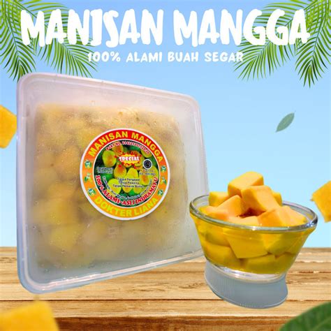 Jual Manisan Buah Mangga Spesial Dr Liana Segar Frozen Buah Asli Khas