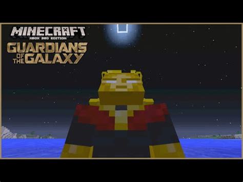 Minecraft Xbox Guardians Of The Galaxy New Skin Pack Showcase