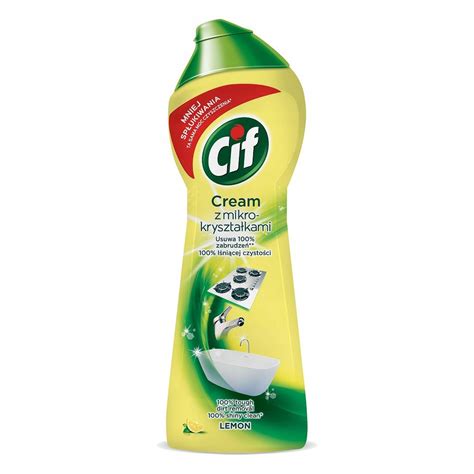 Cif Cream Lemon Mleczko Czyszczące cytrynowe 300ml 14558897888 Allegro pl