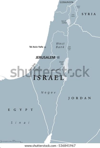 Map Israel Neighboring Countries: Over 68 Royalty-Free Licensable Stock ...