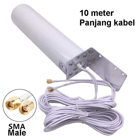 Jual Antena Modem Huawei Eksternal 3G 4G LTE 28dBi Port SMA Orbit Star