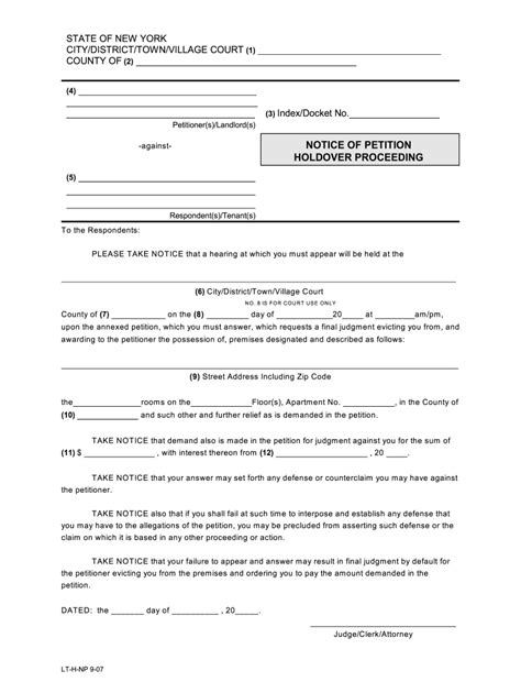 Holdover Eviction Fill Out Sign Online DocHub