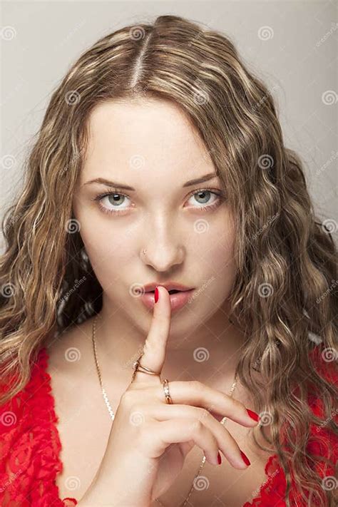 Shhhhh Stock Image Image Of Lovely Looking Fashion 31624957