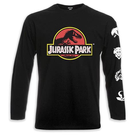 Jurassic Park Long Sleeve Tee Jurassic Park T Shirt Long Sleeve