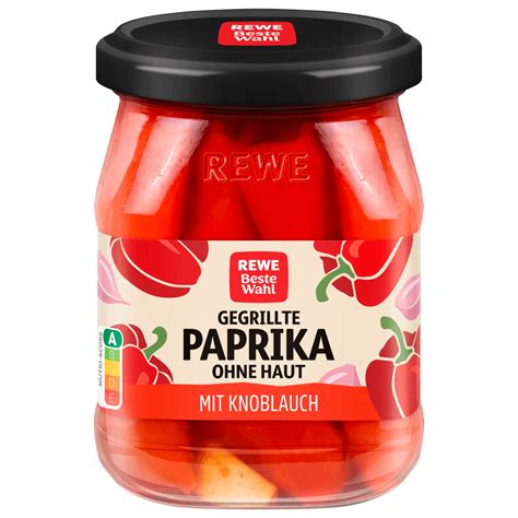 REWE Beste Wahl Gegrillte Paprika Mit Knoblauch 320g Bei REWE Online