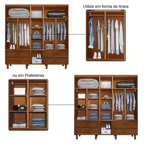 Kit Quarto Casal Cama Box Madeira Maci A Lara E Guarda Roupa