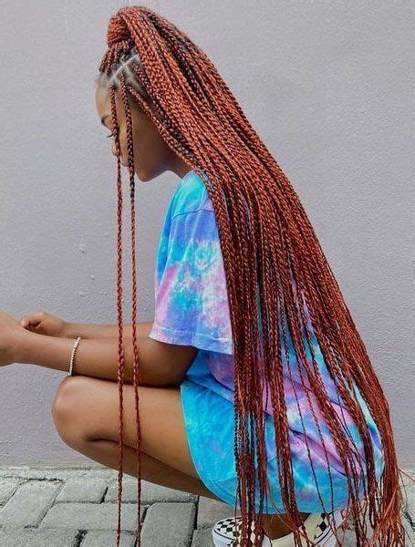 50 Cool Box Braids Hairstyles For Women Box Braids Hairstyles Box Braids Hair Styles