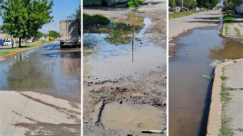 Fugas de agua potable y ríos de aguas negras inundan Victoria