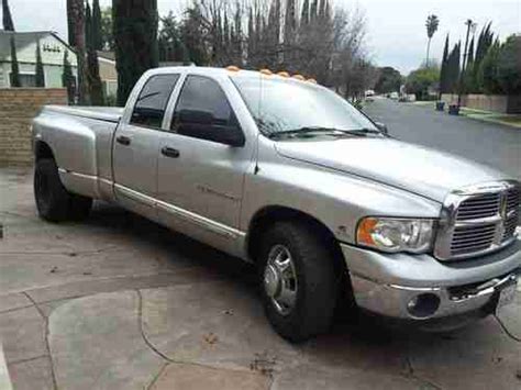 Sell Used 2004 Dodge Ram 3500 Laramie Commins Diesel 2x4 In Van Nuys