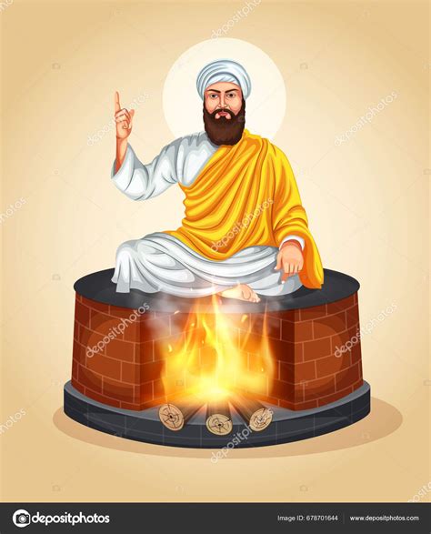 Martyrdom Day Guru Arjan Dev Shaheedi Diwas Creative Printable Poster