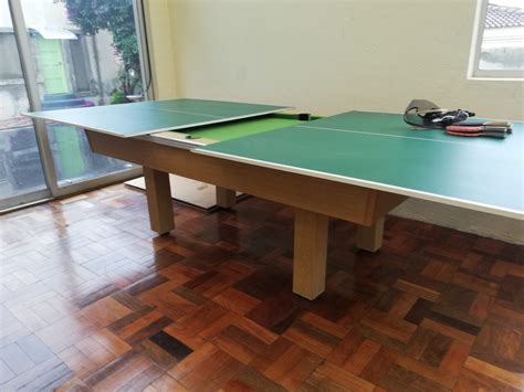 Table Tennis and Pool Table combo – Private Builder