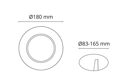 SG Armaturen Produkte Rehab Ring Weiss 180mm For Exclusive Midi